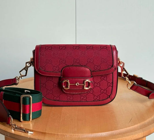RED HORSEBIT 1955 SMALL SHOULDER BAG