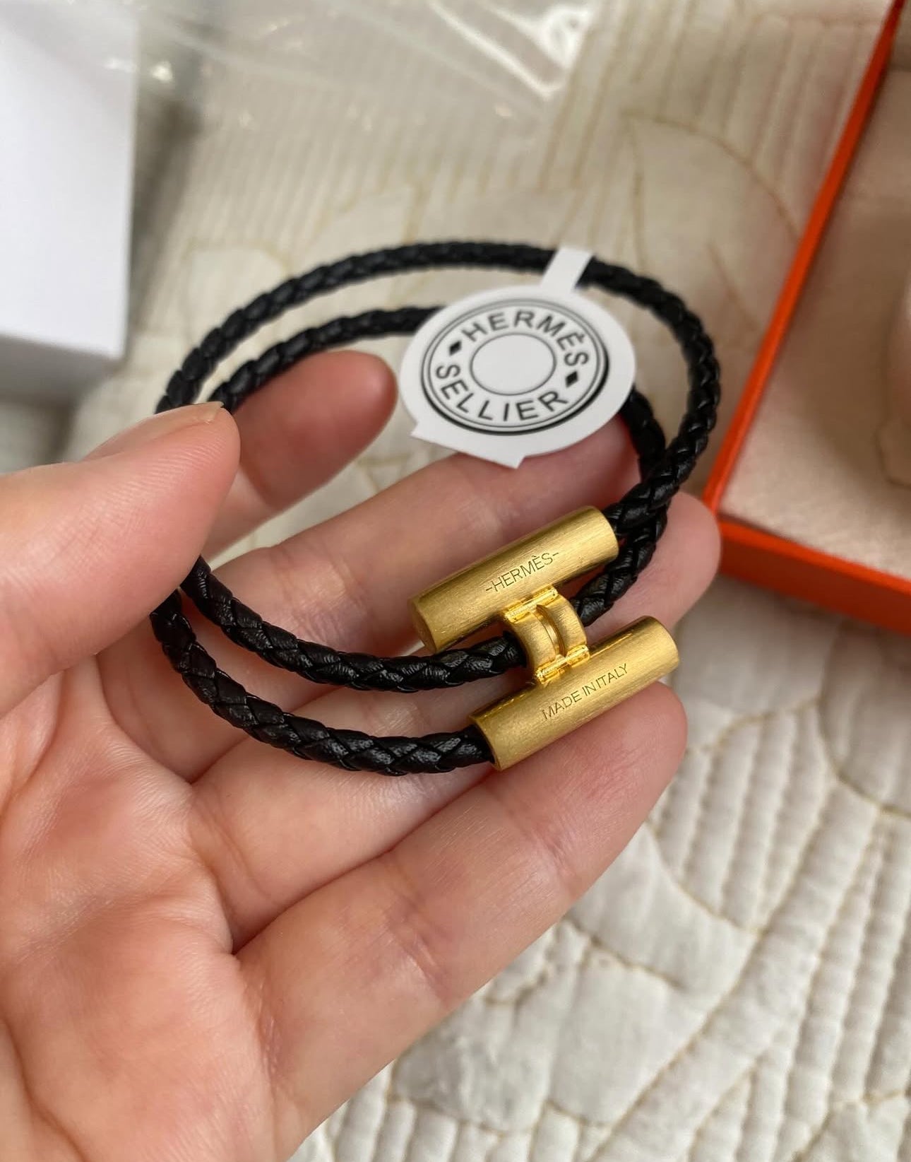 Tournis Tresse bracelet | Hermes