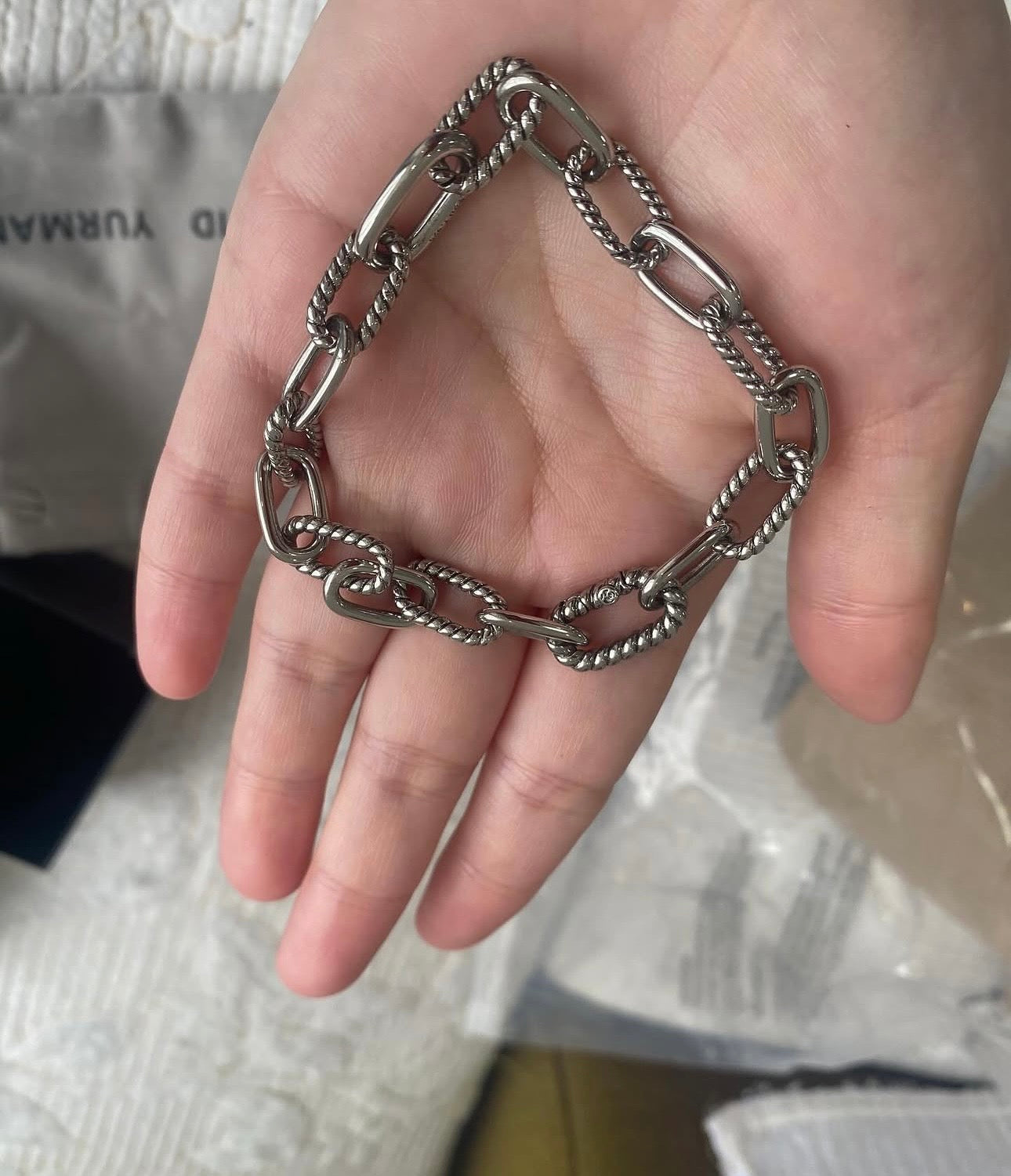 DY Madison Chain Bracelet in Sterling Silver