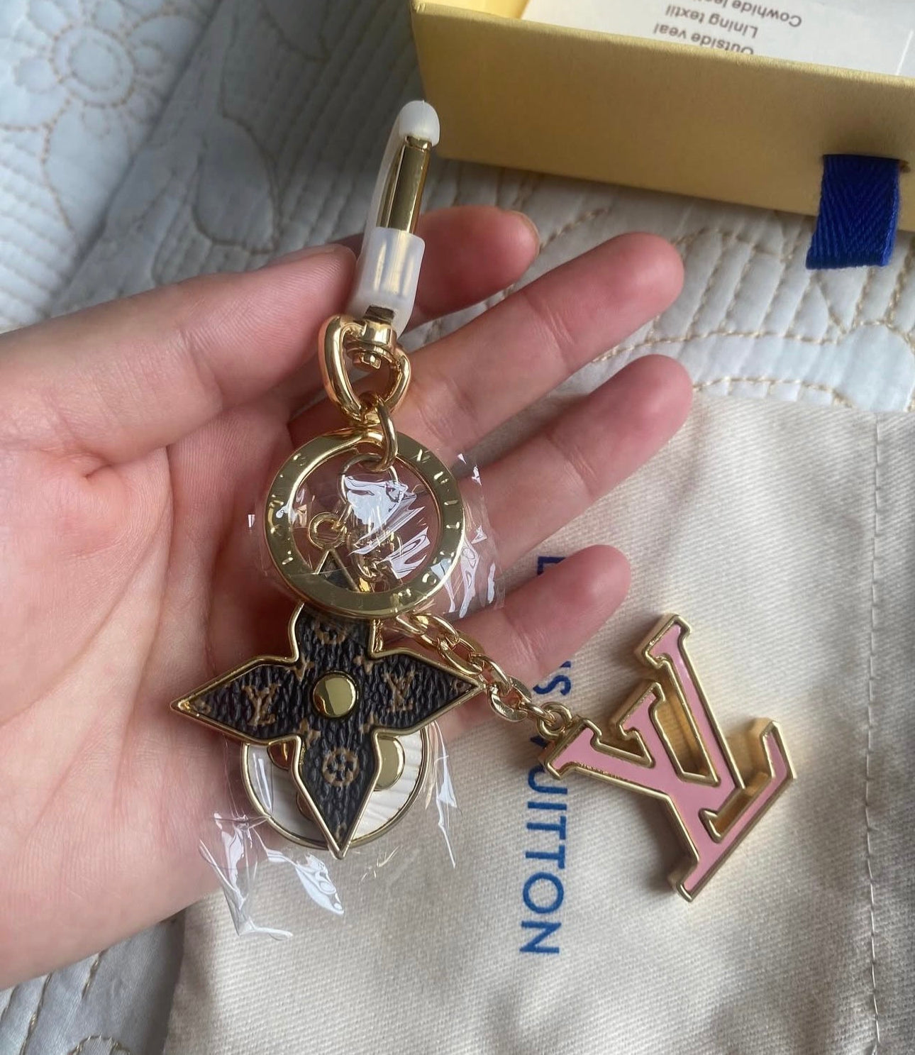 Spring Street Bag Charm and Key Holder