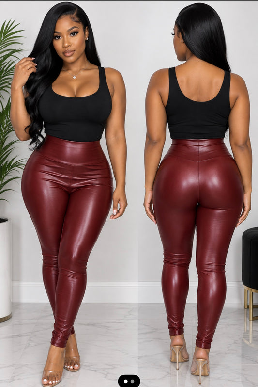Pantalon bombasse taille haute
