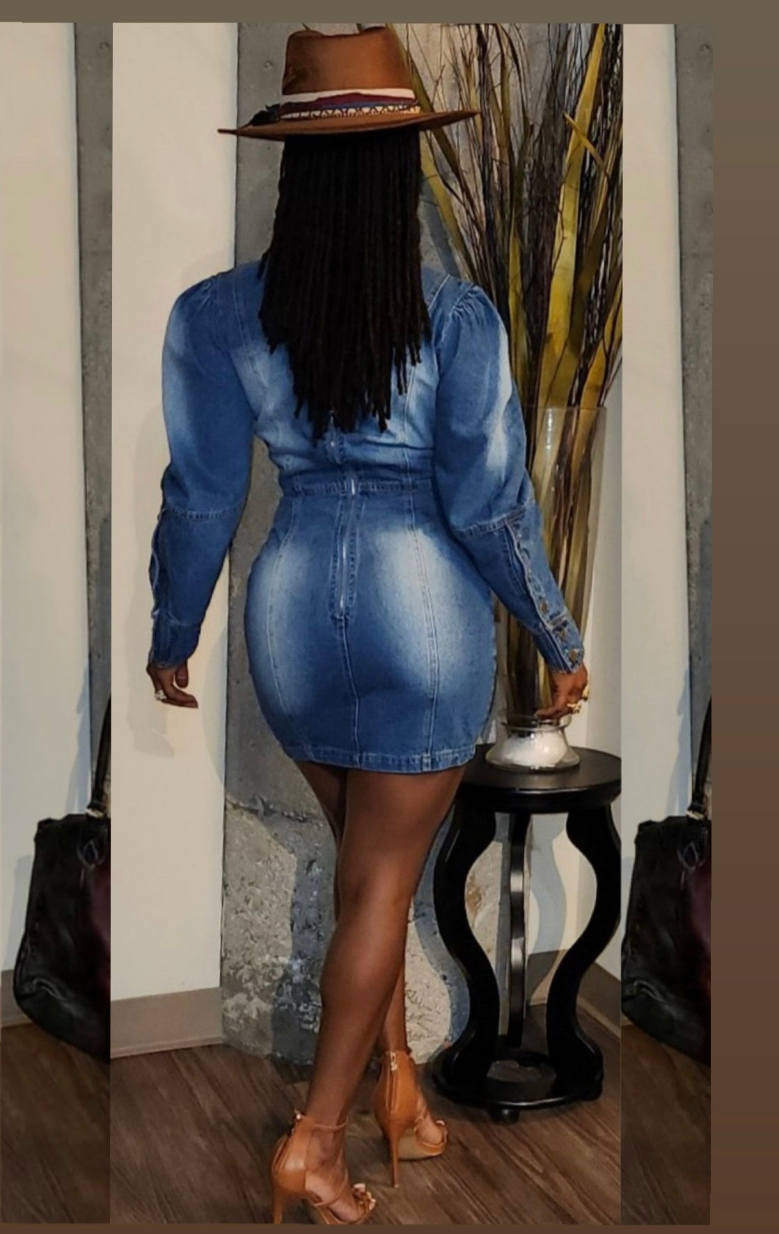 BAD GIRL DENIM DRESS