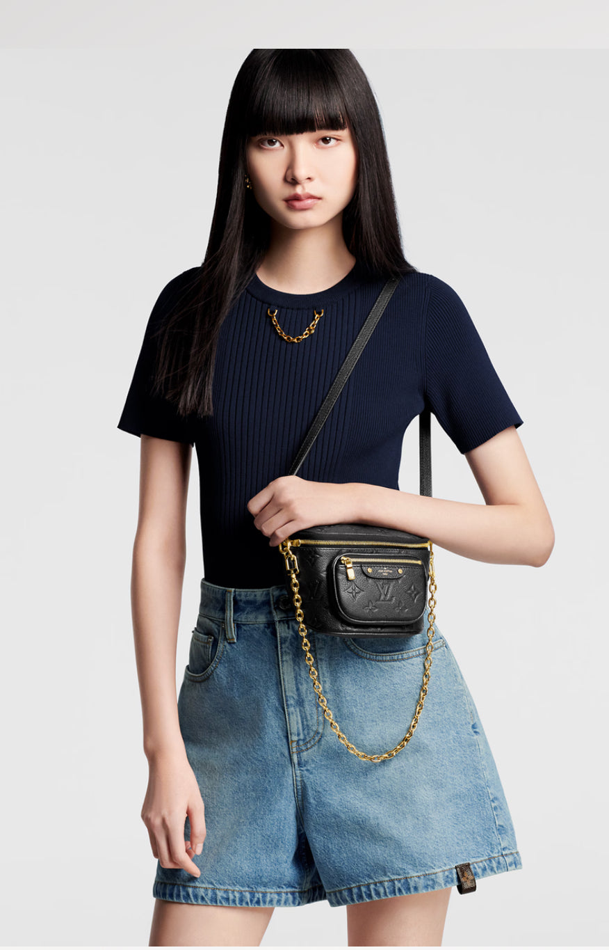 Black Mini Bumbag