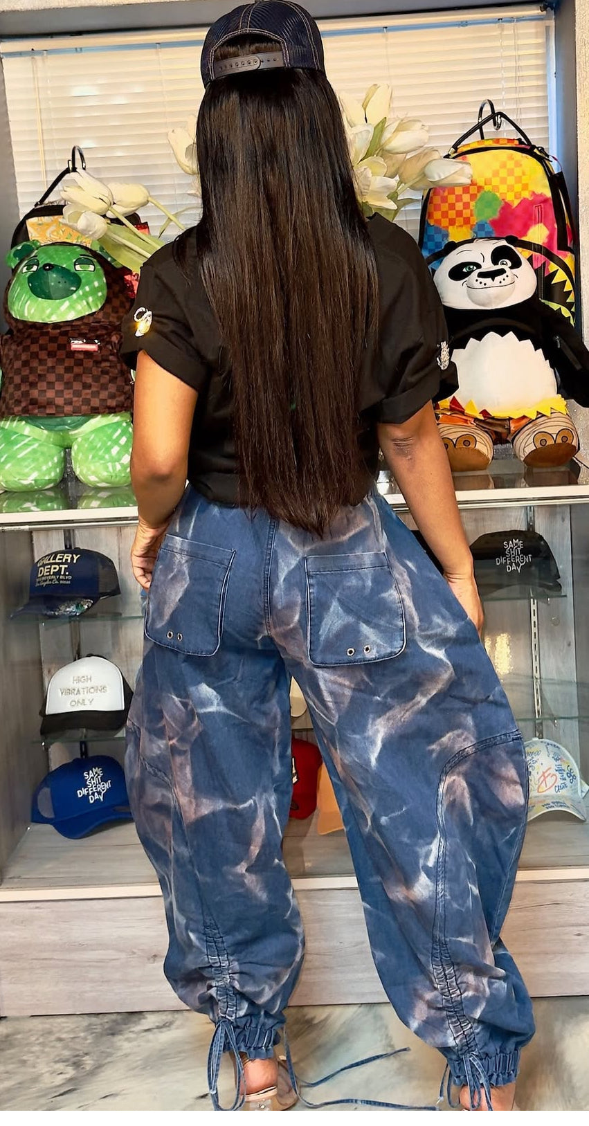 Splash Denim Cargo Pants