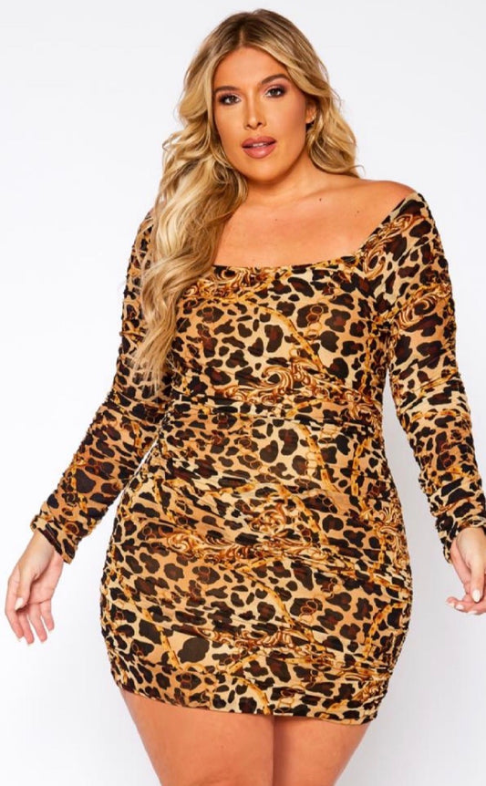 Wild Side Bodycon Dress