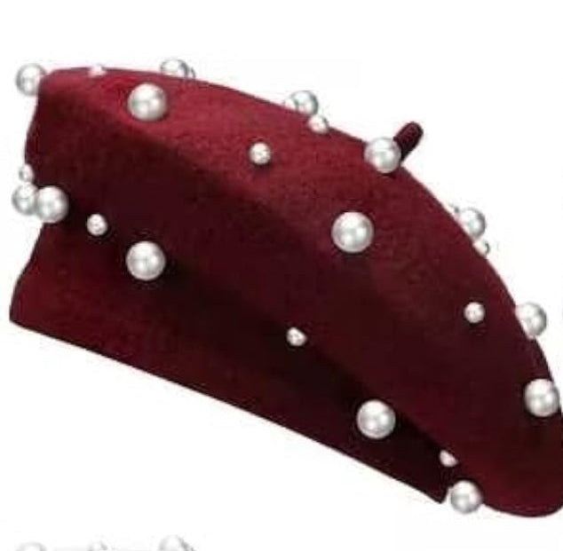 IN STOCK Jasmine Pearl Beret