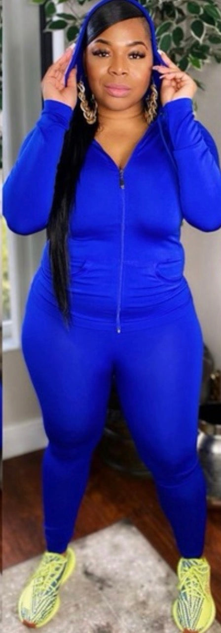 QUICK 2 PIECE SET | ROYAL BLUE 1X/2X