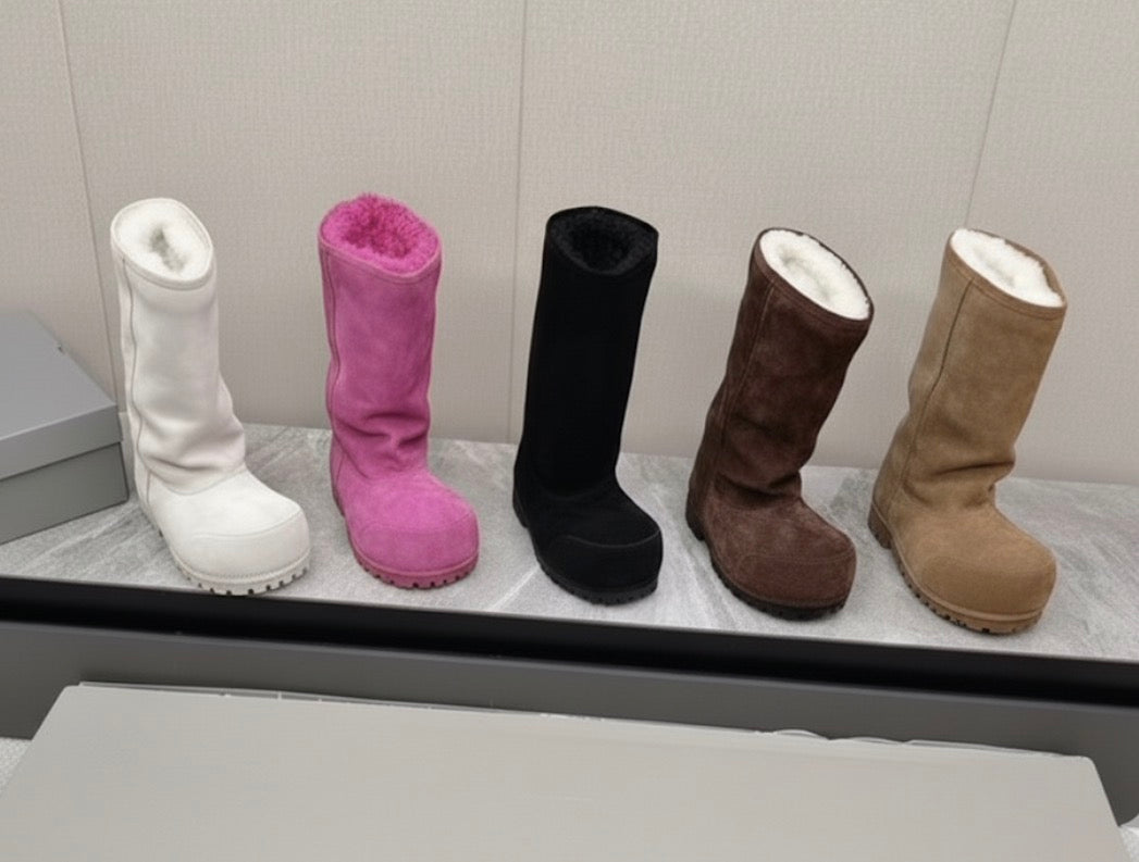 Alaska Fur High Boot | BB (5 Colors)