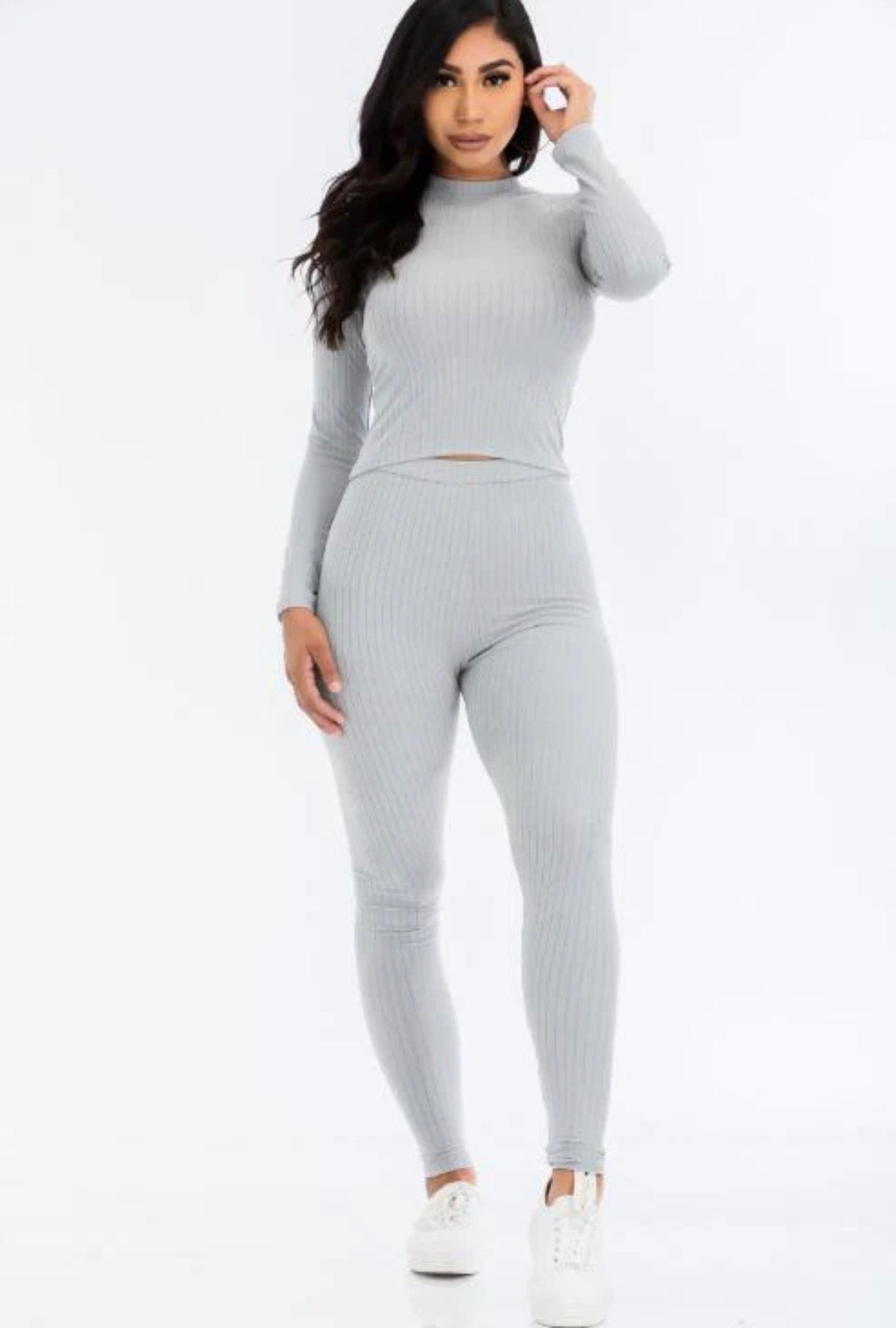 Rich Ribbed Set (Small-Large)