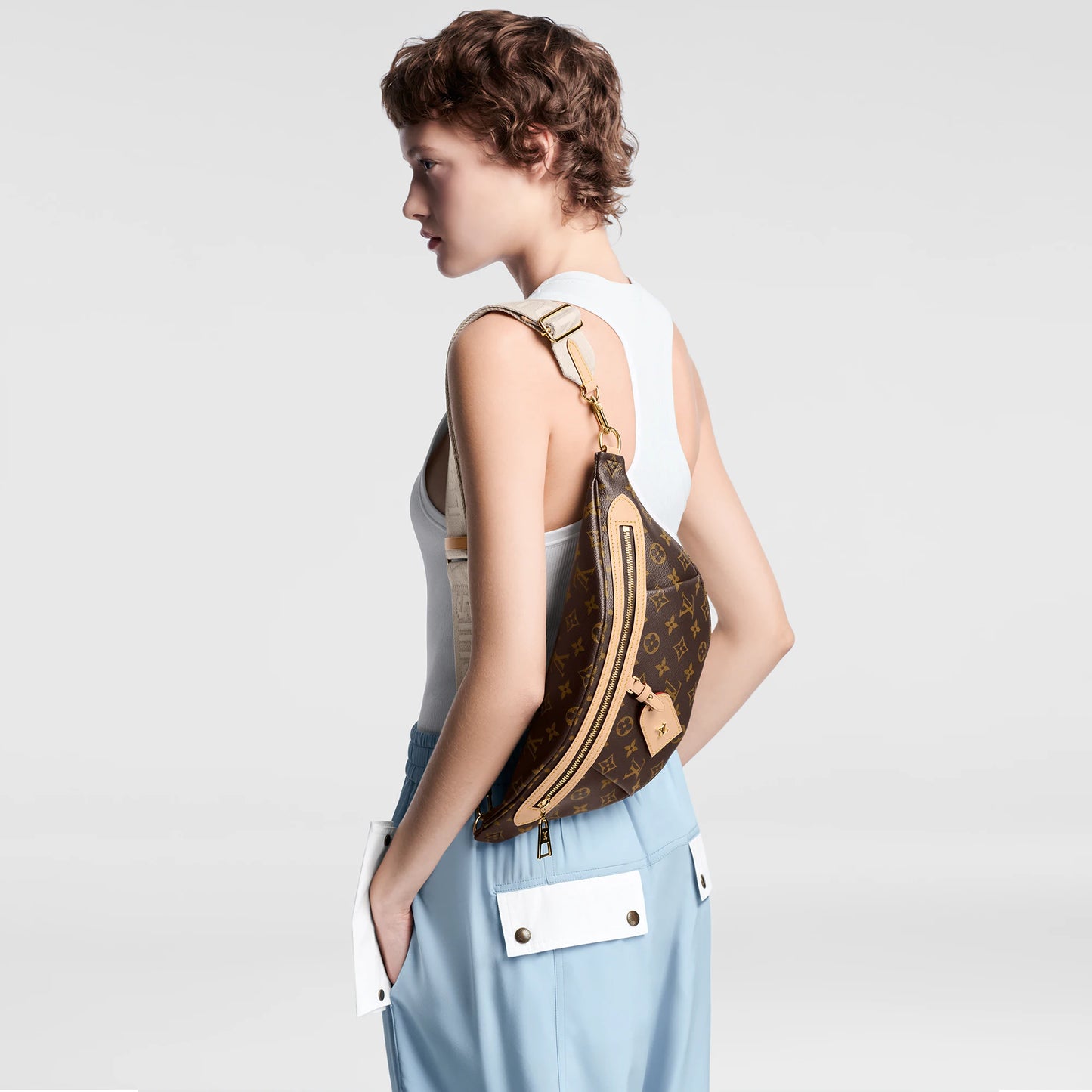 High Rise Fanny Pack w/ strap