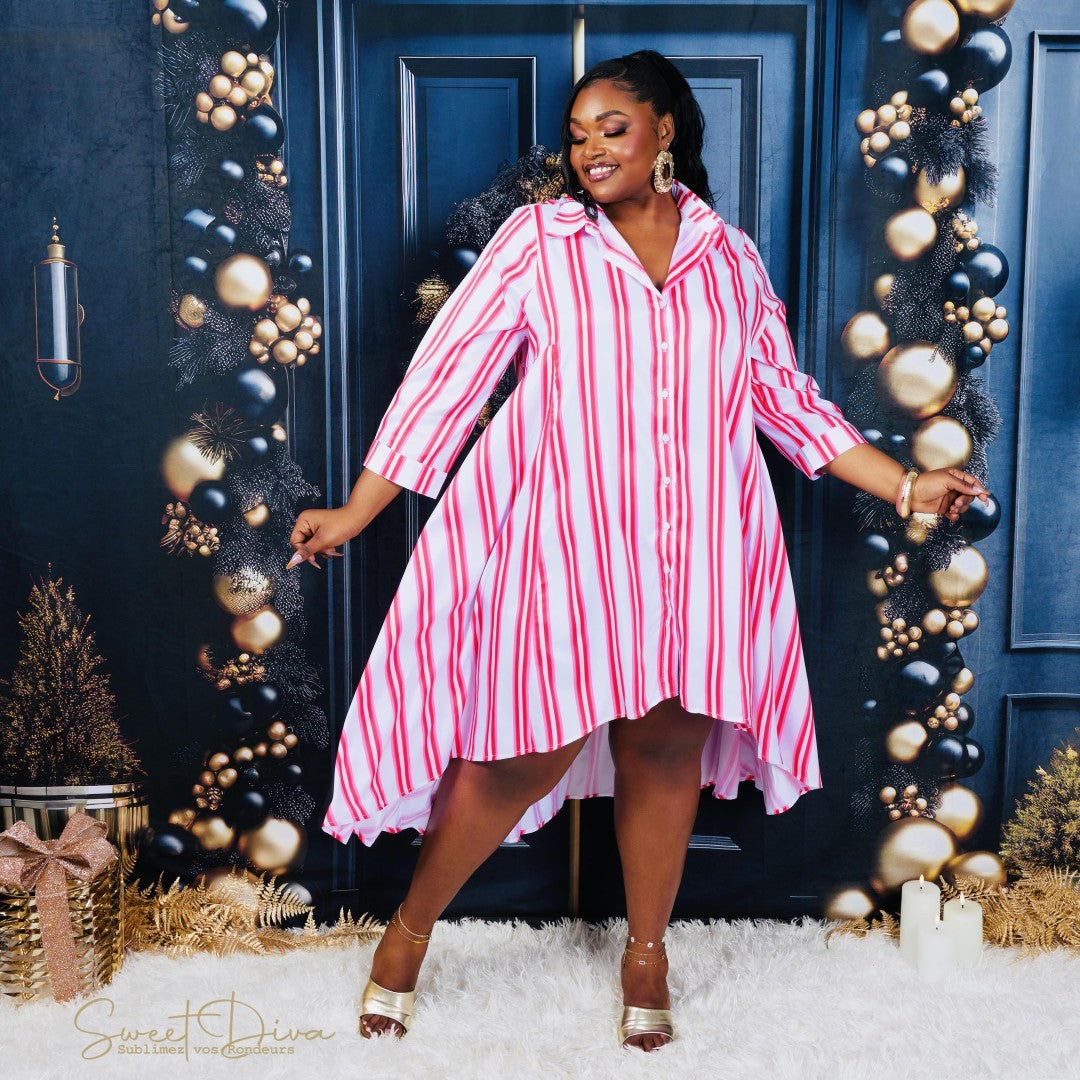 Stripe Shirt Dress | 3 Colors
