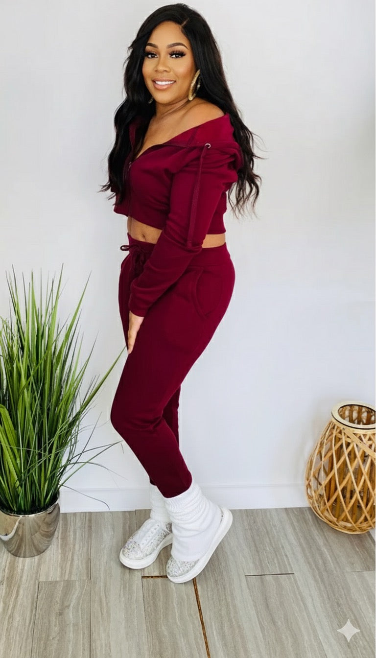 “Just Vibes” 3 Piece Jogger Set | 8 Colors