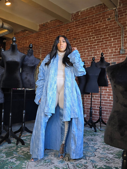 Maxi Drama Duster Coat