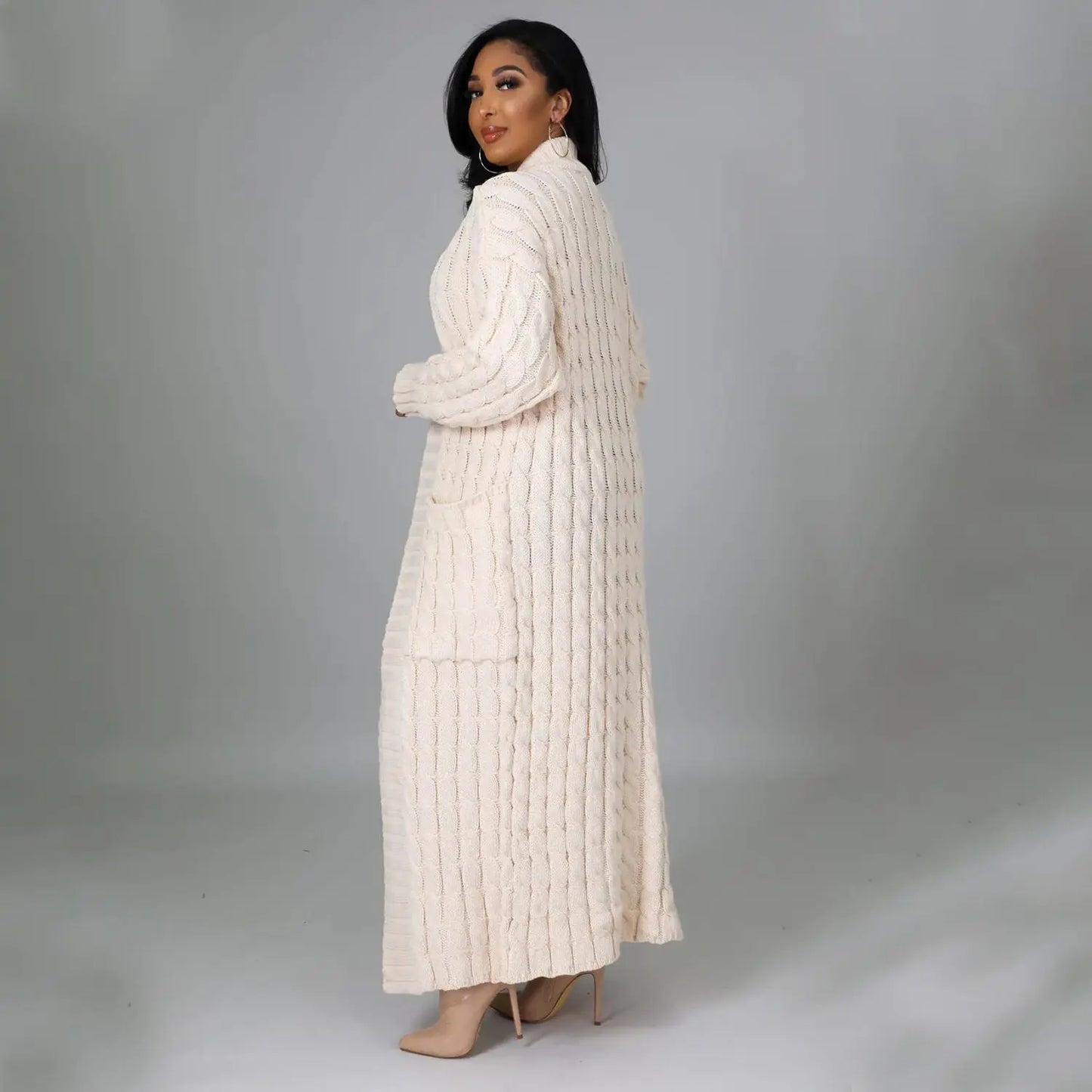 Cable Sweater | Long Cardigan (5 Colors)