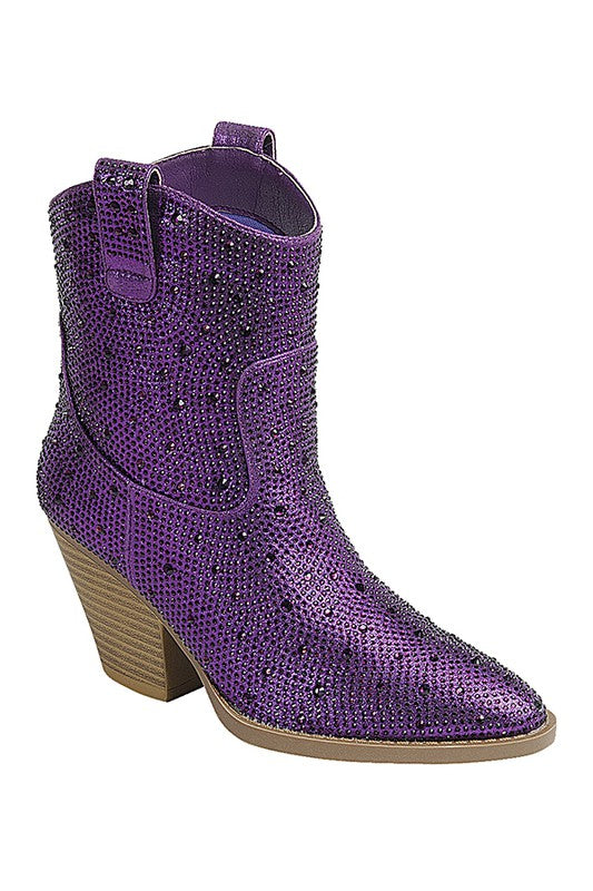 DAZZLED ANKLE BOOT