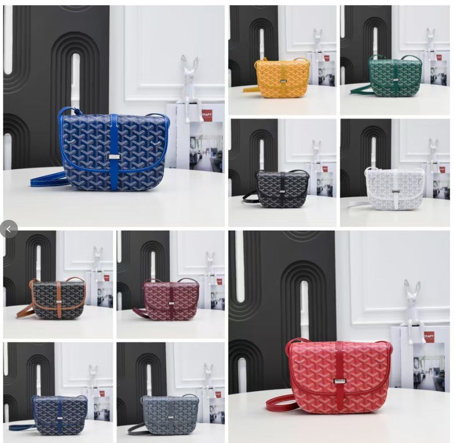 PM Belvedere II Messenger Bag Coated Canvas | 10 Colors