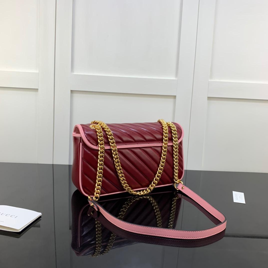 Marmont Petit Sac Chevron (2 Couleurs)