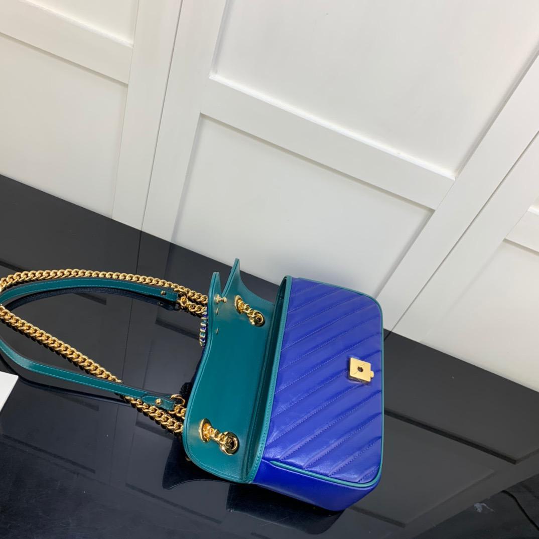 Marmont Petit Sac Chevron (2 Couleurs)