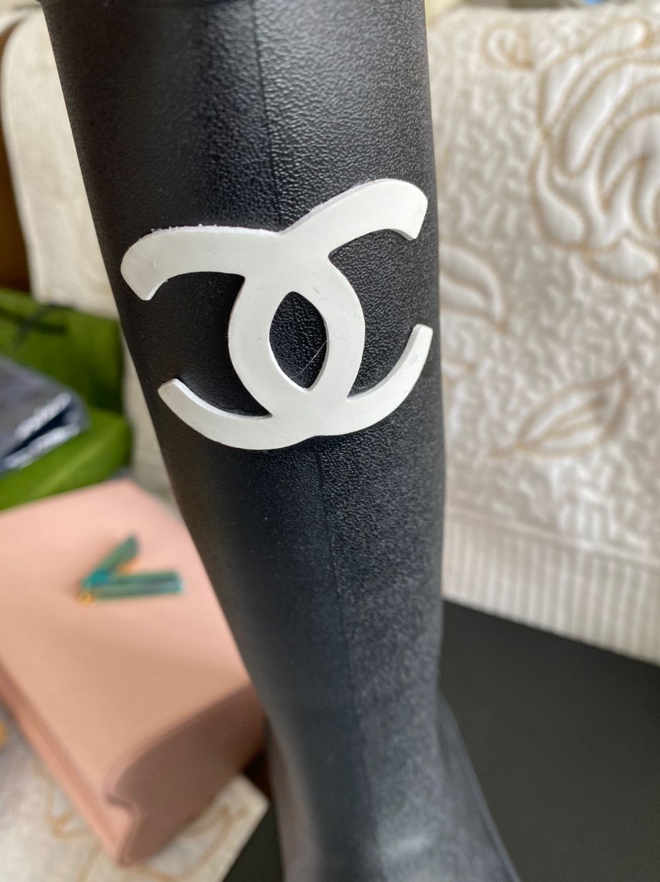 Coco Rain Boots Femme Sz 9 (Prêt à expédier)
