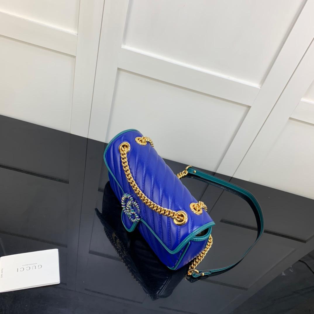 Marmont Petit Sac Chevron (2 Couleurs)
