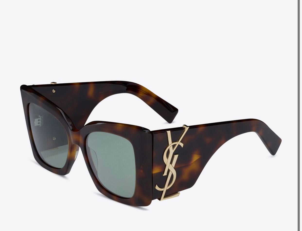 Saint Laurent Blaze Acetate Cat-Eye Sunglasses