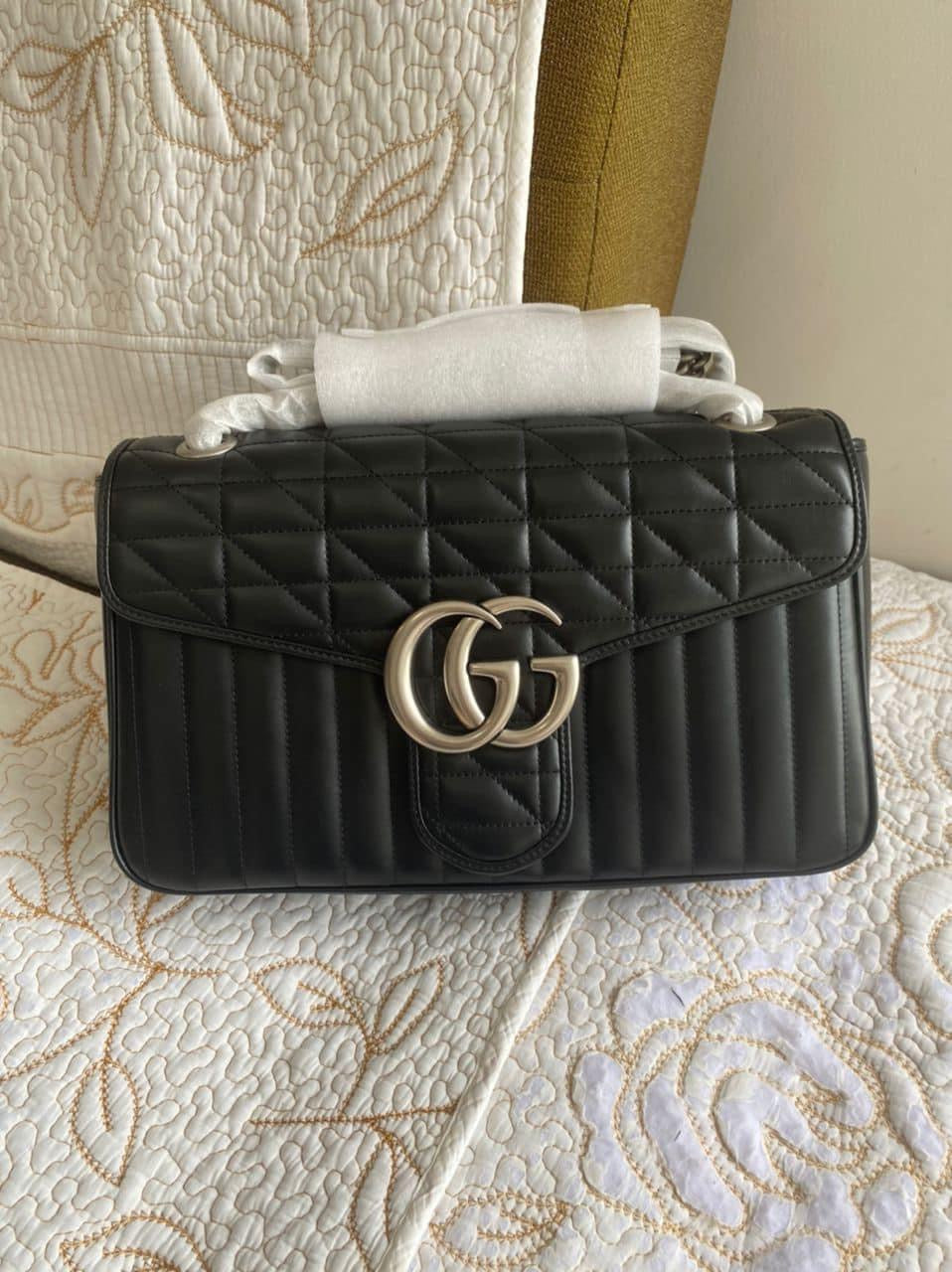 Sac bandoulière Marmont moyen noir