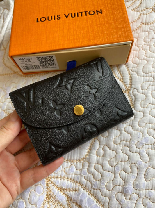 Black Empriente Coin Purse | Card Holder
