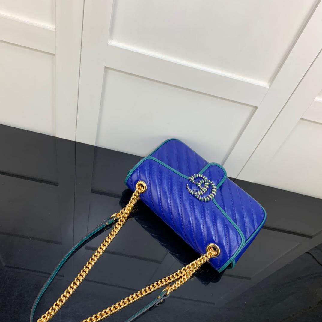 Marmont Petit Sac Chevron (2 Couleurs)