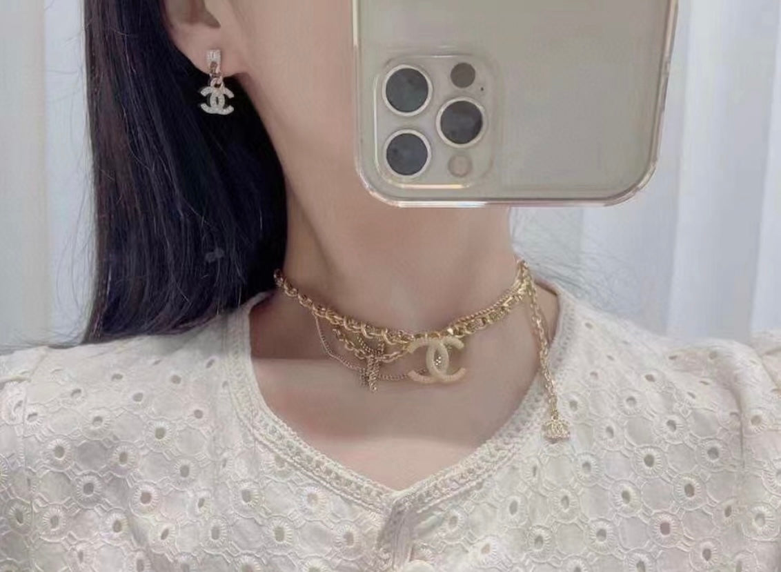 CC Logo Chain Choker