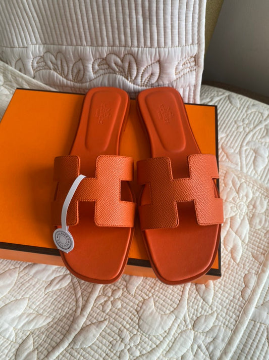 Orange Oran Sandals