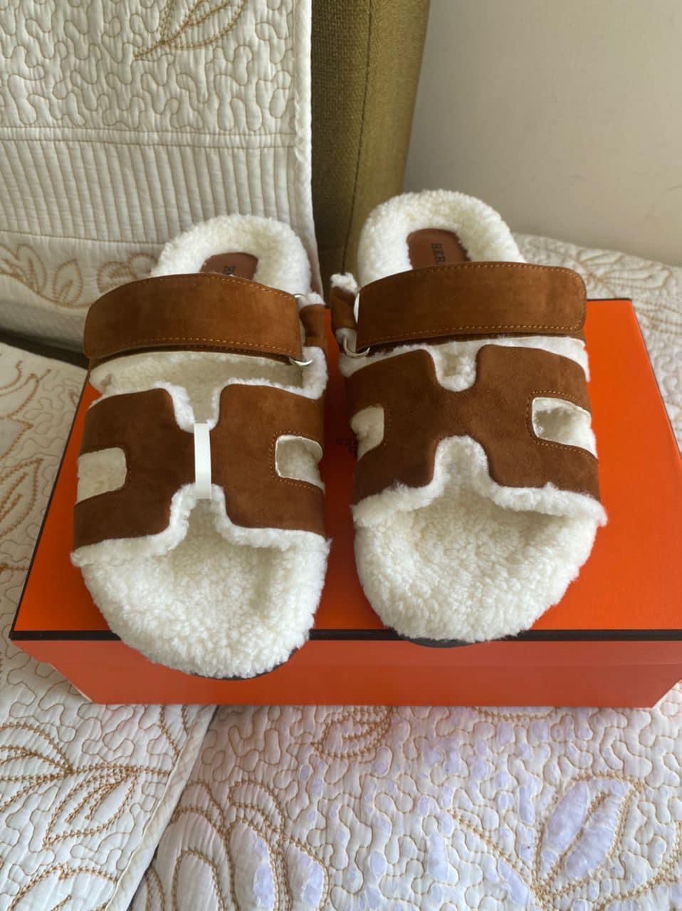 Chypre Shearling Slide