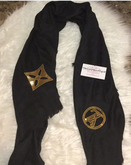 Sparkle Mono Scarf