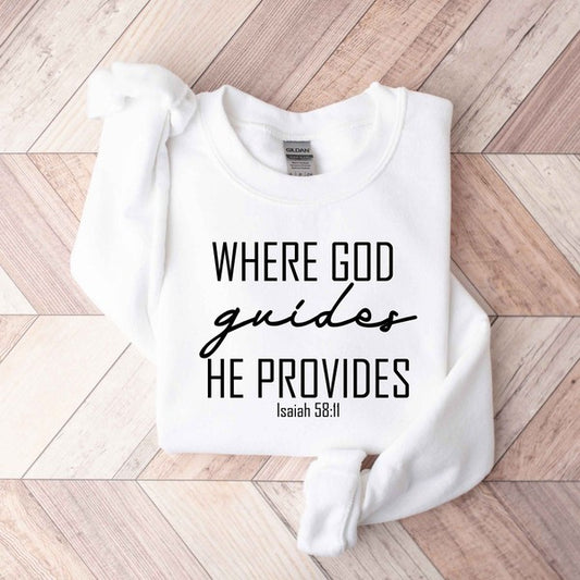 God Provides Sweatshirt