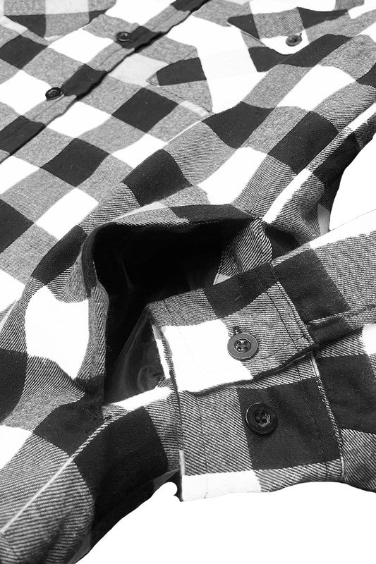 Flanelle matelassée pour hommes