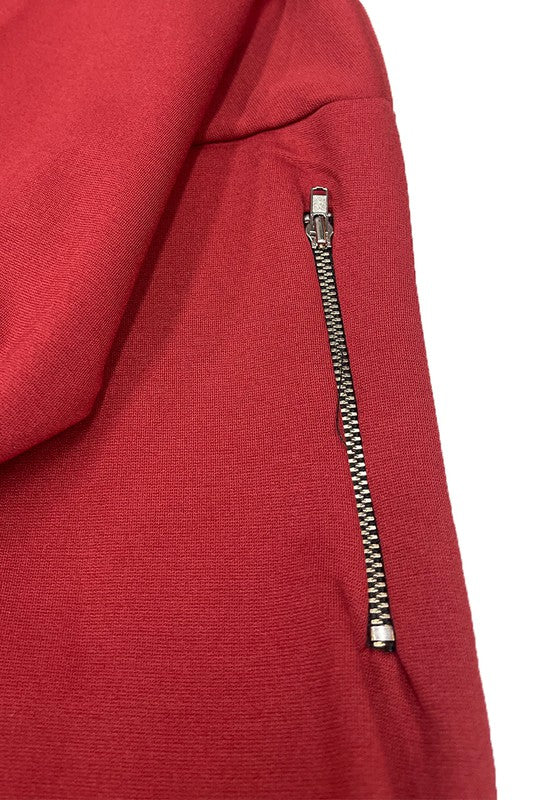 Sweat-shirt zippé pour hommes