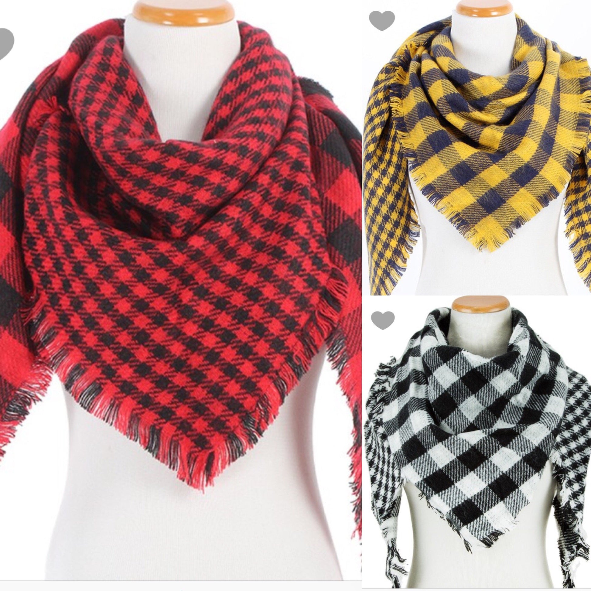 Reversible Madd For Plaid Scarves