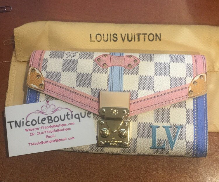 LV Azur Trunk Wallet