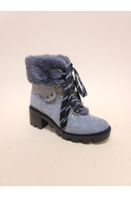 Bottines en fourrure (plus de couleurs)