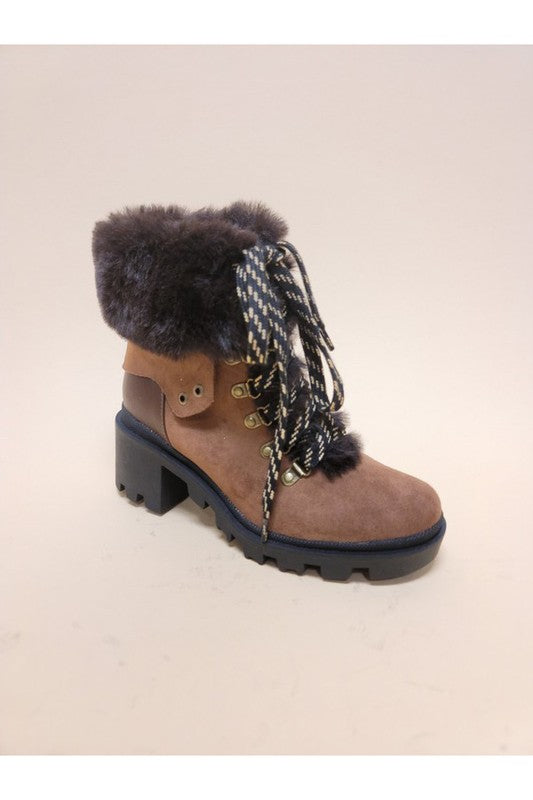 Bottines en fourrure (plus de couleurs)