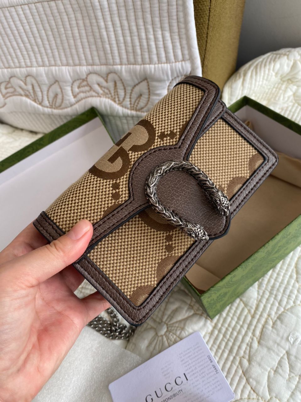 Super mini sac Dionysus jumbo GG