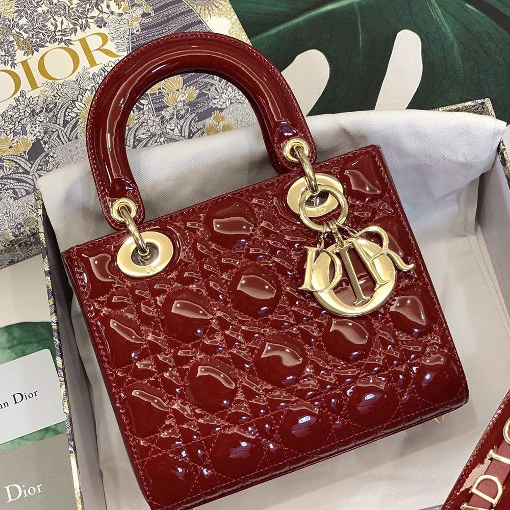 Lady Dior-Bourgogne (2 Tailles)