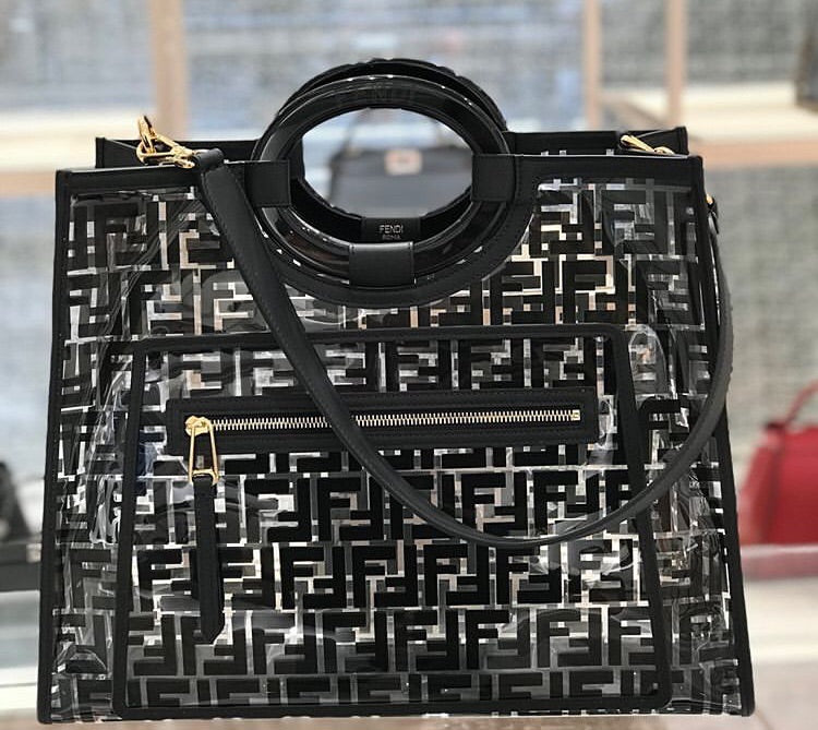 Large Transparent FF Tote