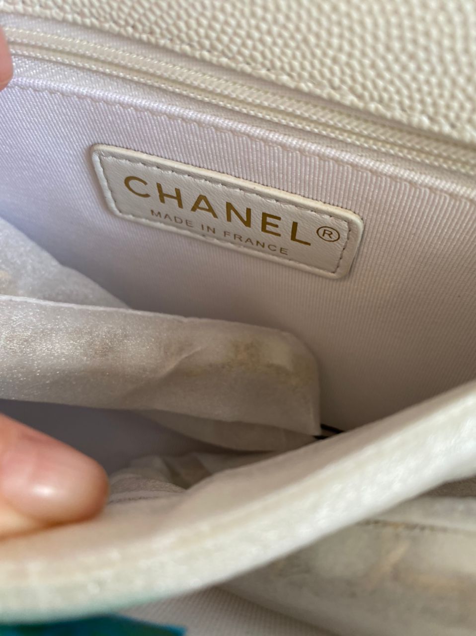 Sac à poignée supérieure blanc Cavier Coco