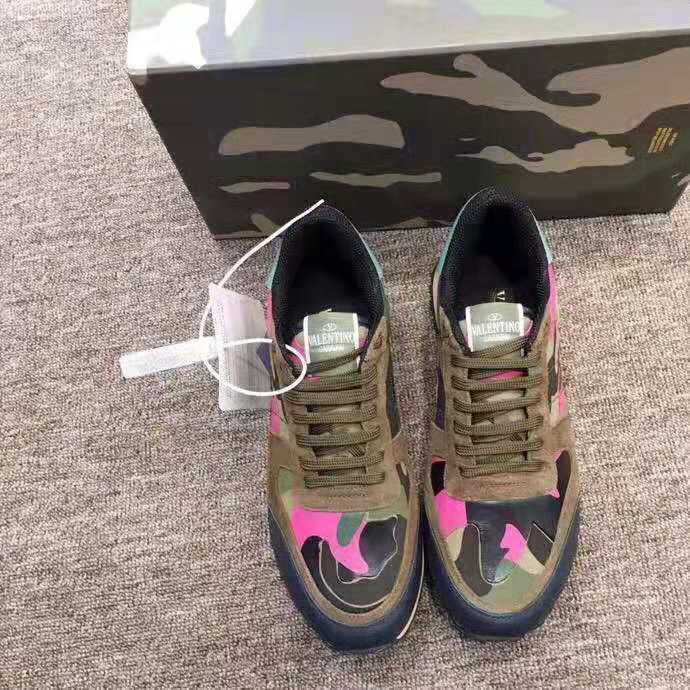 Pink Camo Sneaker