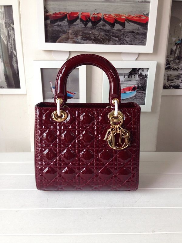 Lady Dior-Bourgogne (2 Tailles)