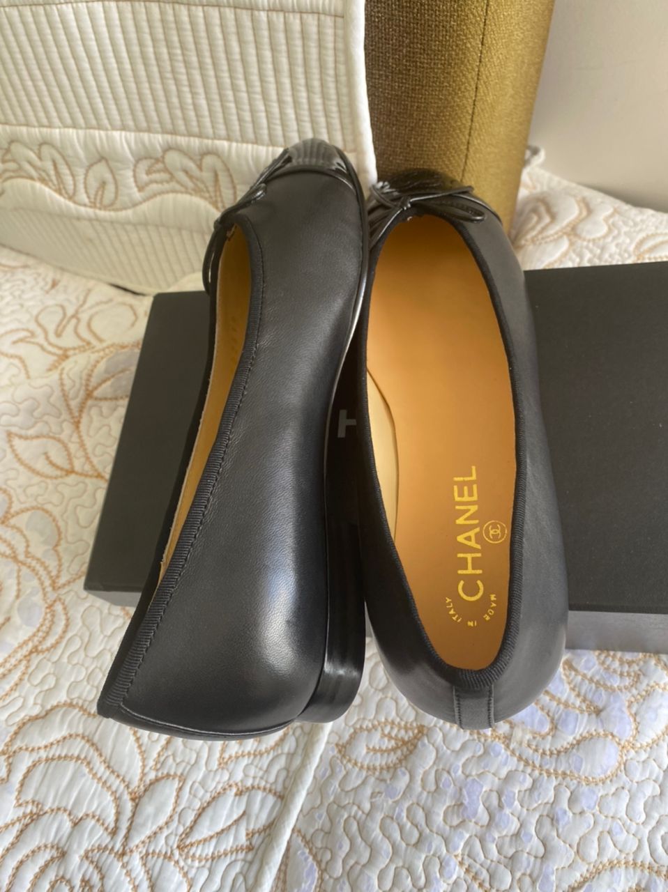 Ballerines Coco en cuir d'agneau