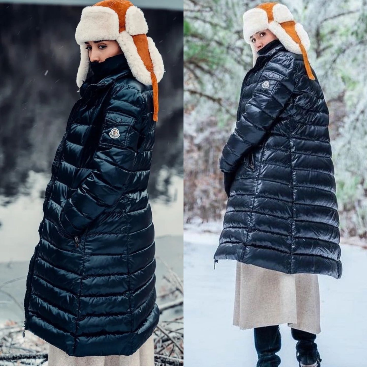 Moka Long Down Puffer Jacket