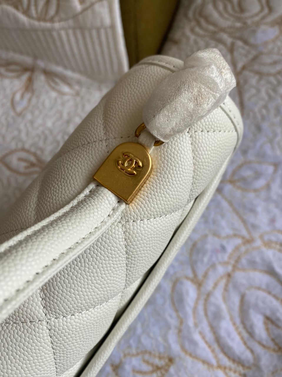 Sac à poignée supérieure blanc Cavier Coco