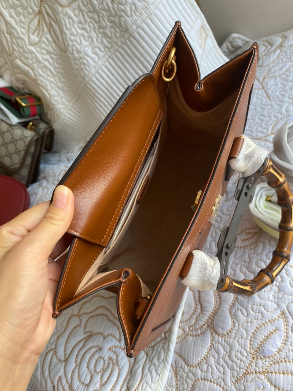 Sac fourre-tout moyen Diana-Marron
