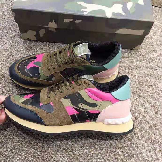 Pink Camo Sneaker